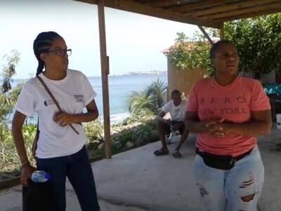 Suzanne spoke with Tahj, Jahres and Gabrielle about the importance of the river, the sous (freshwater springs) and the power of faith in Maria's wake.