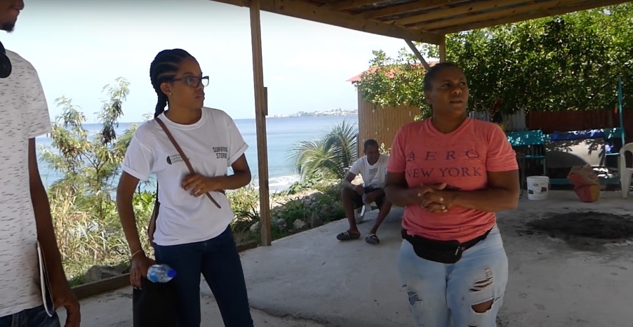 Suzanne spoke with Tahj, Jahres and Gabrielle about the importance of the river, the sous (freshwater springs) and the power of faith in Maria's wake.
